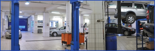 garage insurance montage image
